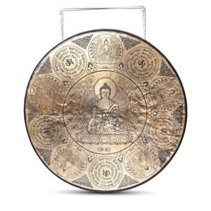 Nepalo gongas - Buda Šakjamunis 60 cm