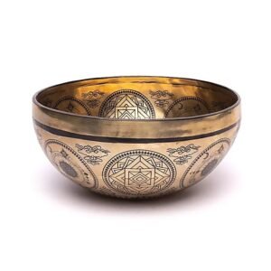 Lāzergravēta dziedošā bļoda – 1400-1600 g