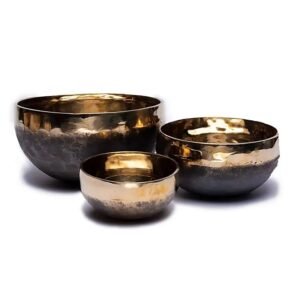 Dainuojantis Dubuo Ishana, Juoda/Auksinė, Dainuojantys dubenys