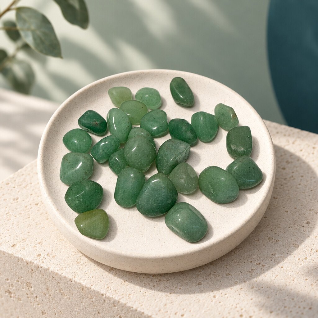 Polished Green Aventurine ≈0.5–1.5 cm, view 2