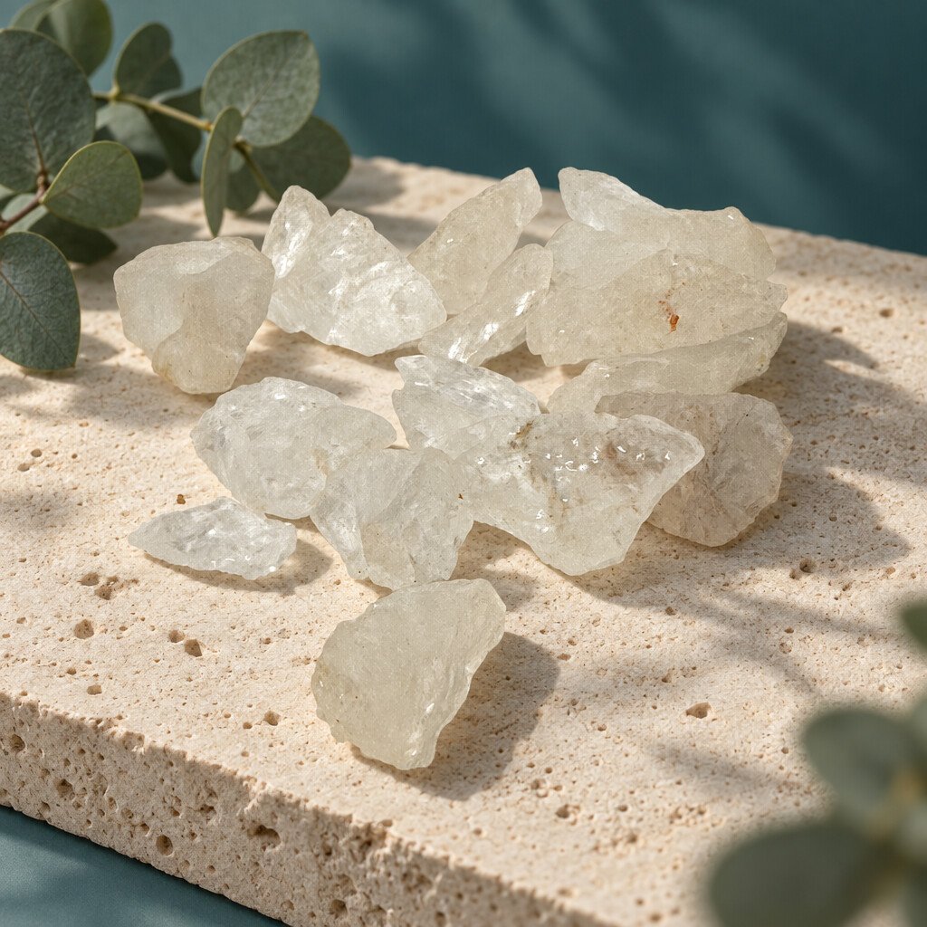 Rock Crystal Chips ±0.5-1.5 cm, Clear Quartz, photo 3