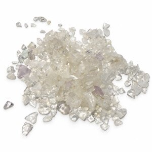 Fine Rock Crystal Chips ≈0.1–0.3 cm 550g