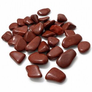 Punane Jaspis, Poleeritud ±800g; ±0,5-2,5 cm