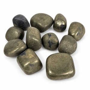Piedras de Pirita Pulidas ±1,5-3,5 cm