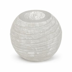 Seleniidi Küünlaalus "Lumepall" ±10×10 cm