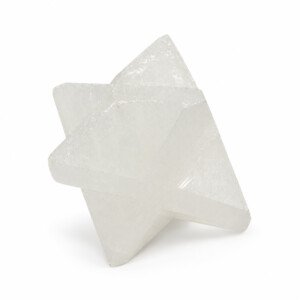Selenite Merkaba 4×4 cm