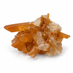 Drusa de cuarzo mandarina 4x7 cm 134g