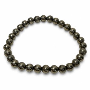 Pirīta rokassprādze 6 mm