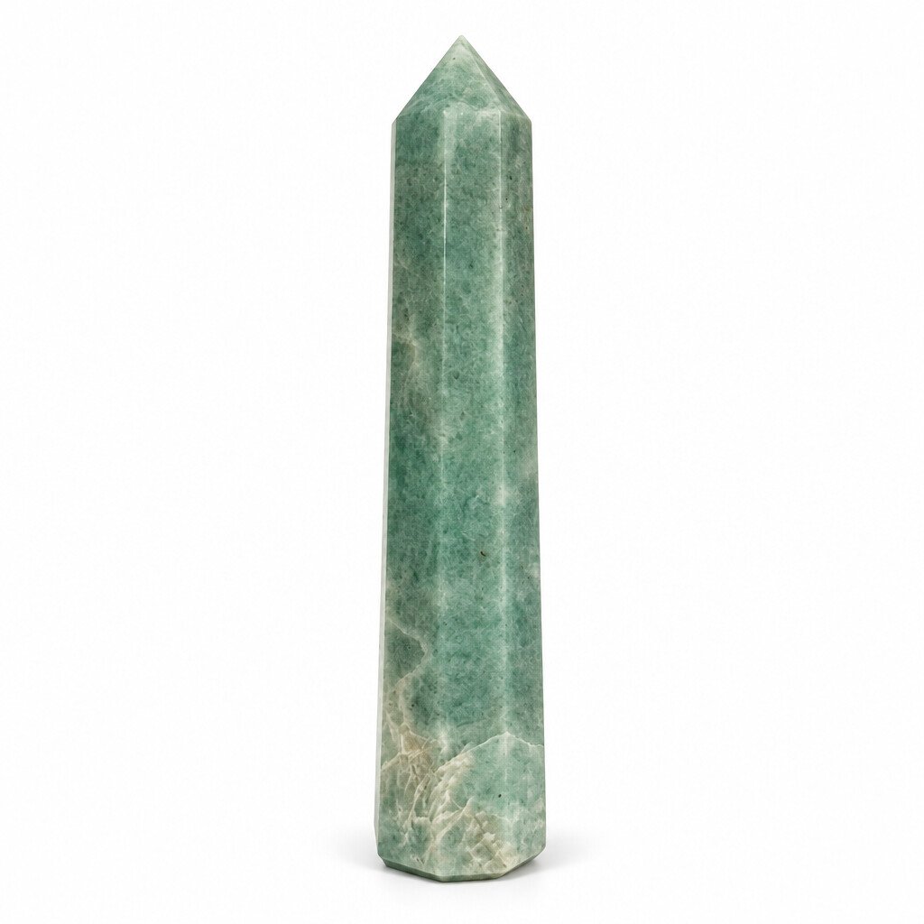 Amazonito obeliskas 9 cm 52g, nuotrauka 3