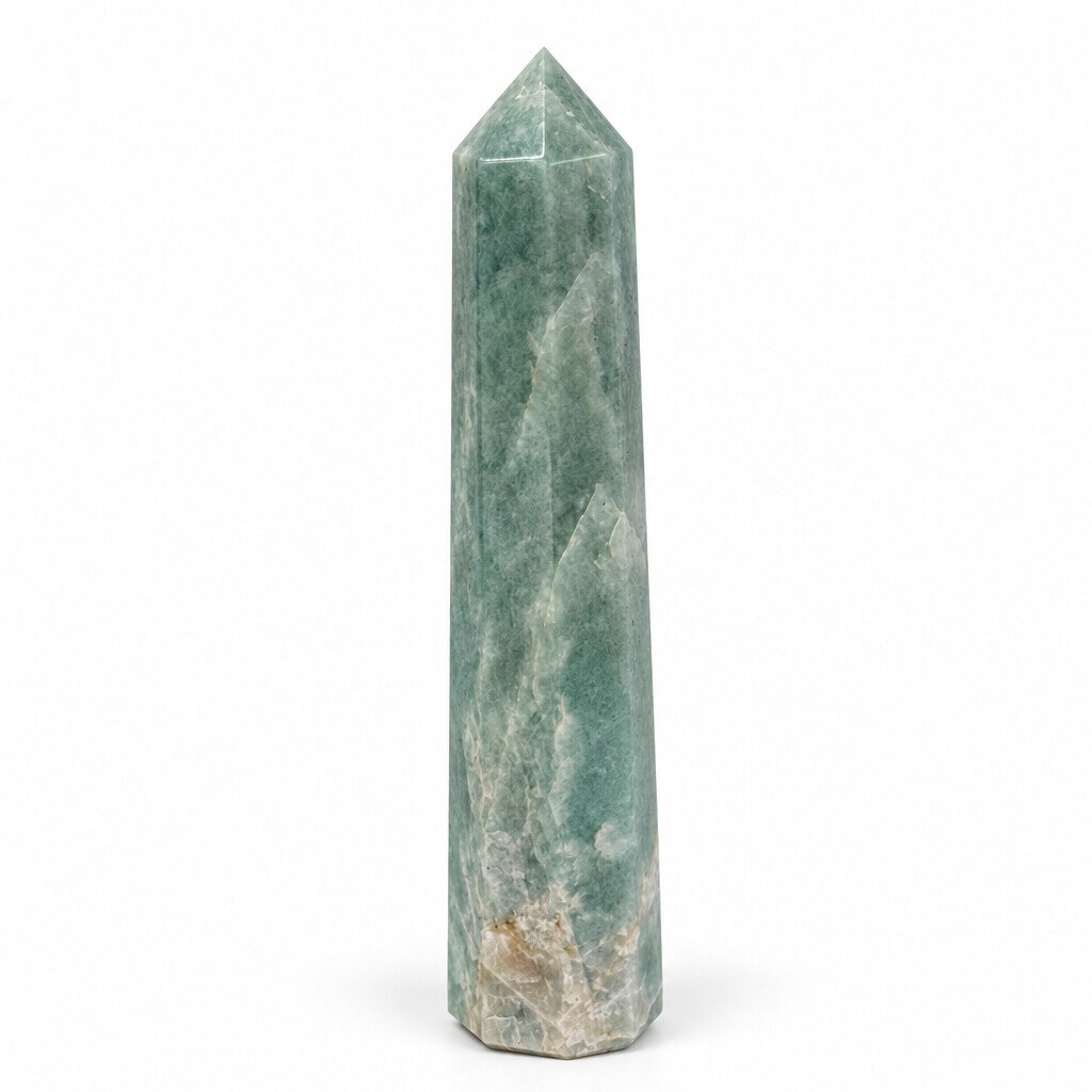 Amazonito obeliskas 9 cm 52g, nuotrauka 5